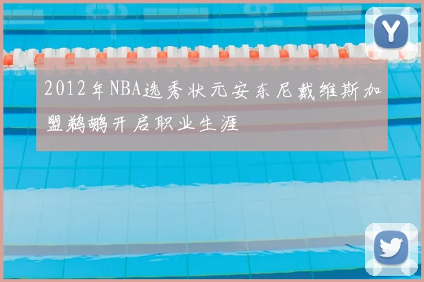 2012年NBA选秀状元安东尼戴维斯加盟鹈鹕开启职业生涯