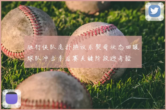 独行侠队虎扑热议东契奇状态回暖球队冲击季后赛关键阶段迎考验